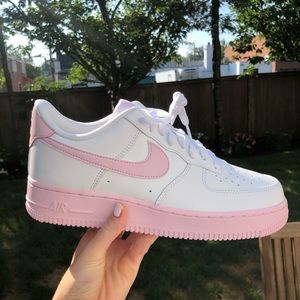 Air Force 1 GS ‘White Pink Foam’